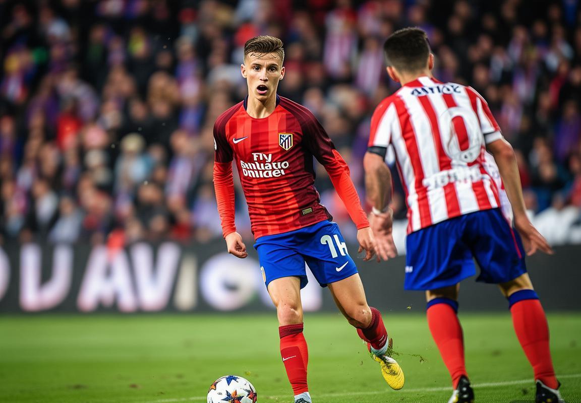 西甲焦点战：巴塞罗那力克马德里竞技，莱万多夫斯基双响助巴萨登顶反超皇马